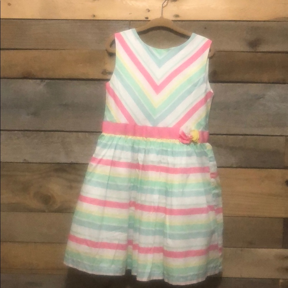 Colorful Striped Dress